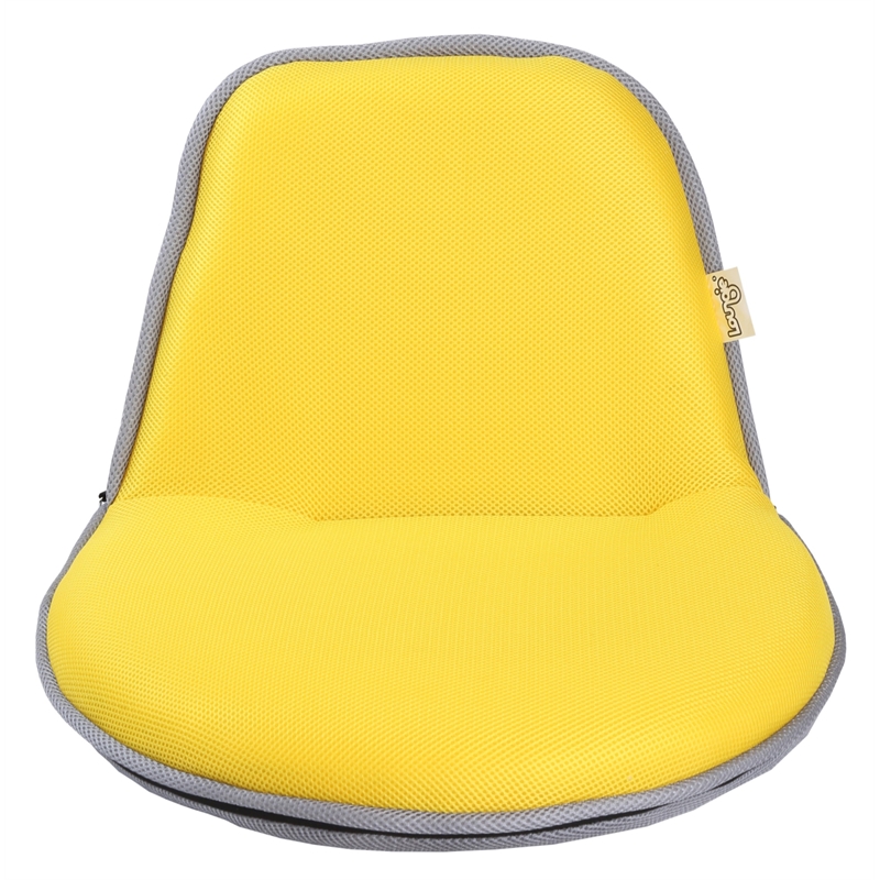 Quickchair Floor Chairs Yellow/Grey Mesh Indoor/Outdoor Portable Multi use