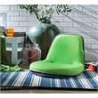 Quickchair Floor Chairs Lime/Gray Mesh Indoor/Outdoor Portable Multi use