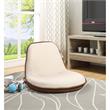 Quickchair Floor Chairs Beige/Brown Mesh Indoor/Outdoor Portable Multi use