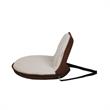 Quickchair Floor Chairs Beige/Brown Mesh Indoor/Outdoor Portable Multi use