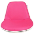 Quickchair Floor Steel Chairs Pink/White Mesh Indoor/Outdoor Portable Multi use
