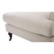 3 Piece Sofa Set of Recessed Arm Sofa and Set of Two Accent Arm Chair