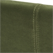 Marcella Upholstered Shelter Headboard Bed King Olive Green