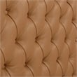 Jennifer Taylor Home Brooklyn Tufted Bed King Caramel Tan Brown Faux Leather