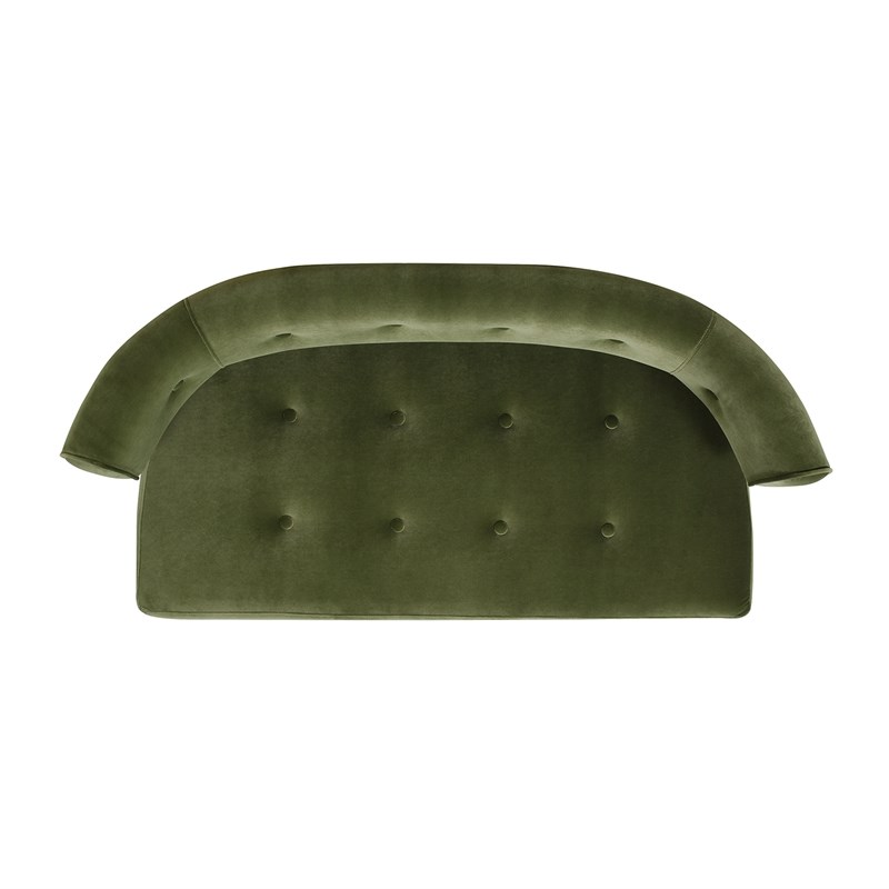 2 Piece Olive Green Jared Bench Settee Set