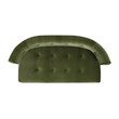 2 Piece Olive Green Jared Bench Settee Set