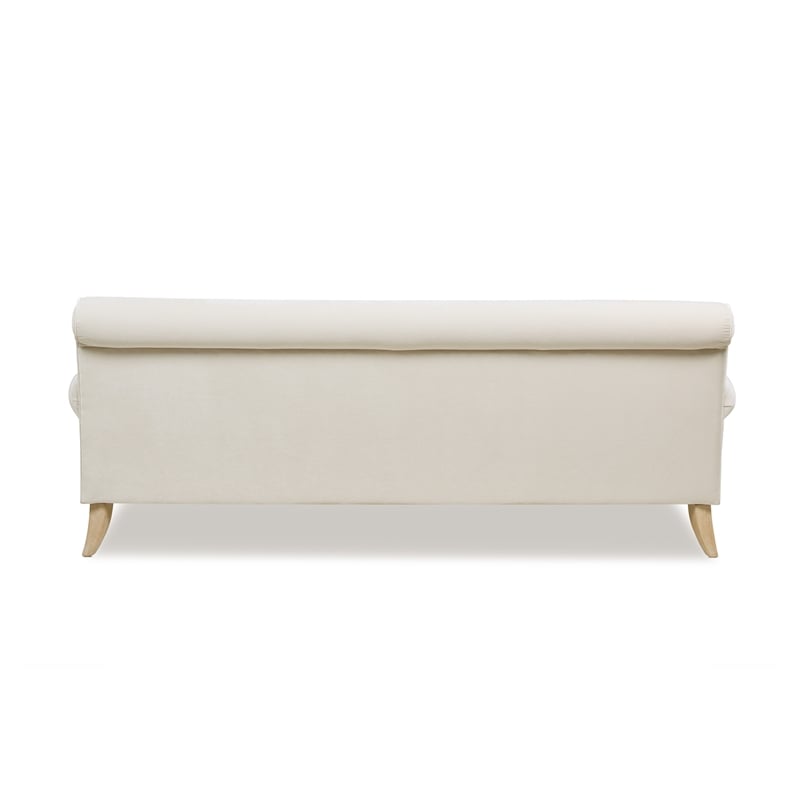 Jennifer Taylor Home Alana Lawson Two-Cushion Tightback Sofa French Beige