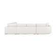 Laguna 166 Left Arm Facing Modular Feather Cushion 4 Piece Chaise Sectional Sofa