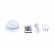 JTH Patio Floor Light Lantern Set USB Rechargeable LED Light Heathered Orange