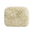 Enchante 24 inch Mongolian Sheepskin Rectangular Accent Ottoman