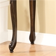 Cooper Alice Traditional Solid Wood Console Table in Dark Cherry