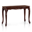 Cooper Alice Traditional Solid Wood Console Table in Dark Cherry