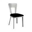 Cooper Genaveve Metal 7-Piece Dining Table Set in Silver