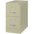Cooper 26.5-in Deep Metal 2 Drawer Letter Width Vertical File Cabinet Putty
