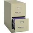 Cooper 26.5-in Deep Metal 2 Drawer Letter Width Vertical File Cabinet Putty