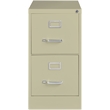 Cooper 26.5-in Deep Metal 2 Drawer Letter Width Vertical File Cabinet Putty