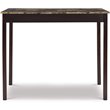 Riverbay Furniture 3 Piece Dining Set in Espresso