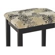 Riverbay Furniture Vanity Set Black with Bench