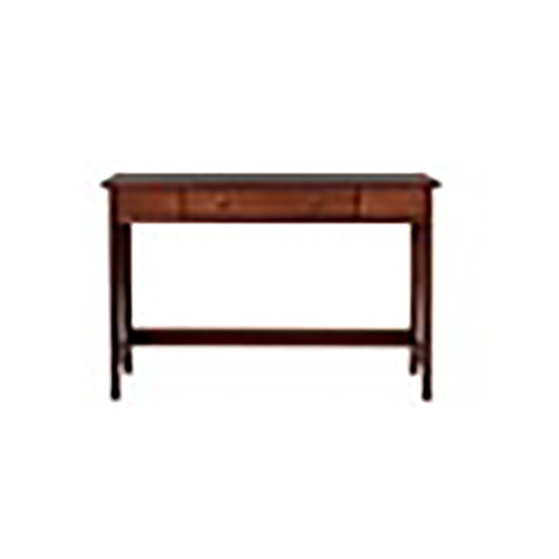 Riverbay Furniture 1-Drawer Transitional Wood Desk in Antique Tobacco