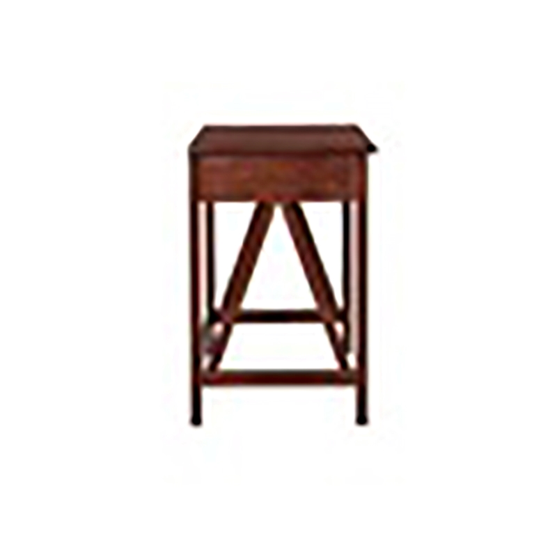 Riverbay Furniture 1-Drawer Transitional Wood Desk in Antique Tobacco