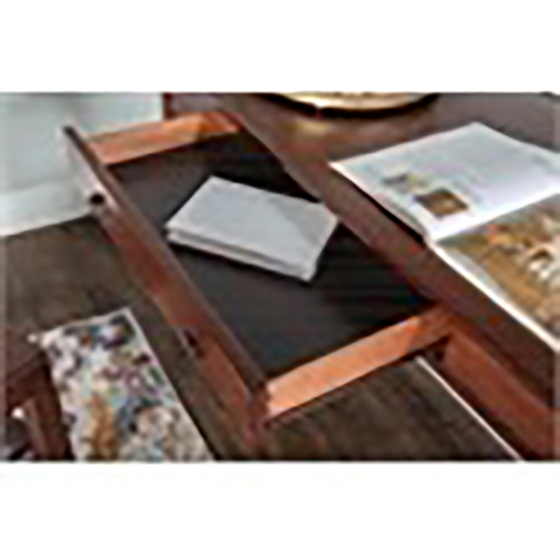 Riverbay Furniture 1-Drawer Transitional Wood Desk in Antique Tobacco