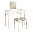 Riverbay Furniture Set with White Bench in White