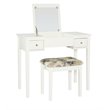 Riverbay Furniture Set with White Bench in White