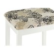 Riverbay Furniture Set with White Bench in White