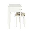 Riverbay Furniture Set with White Bench in White