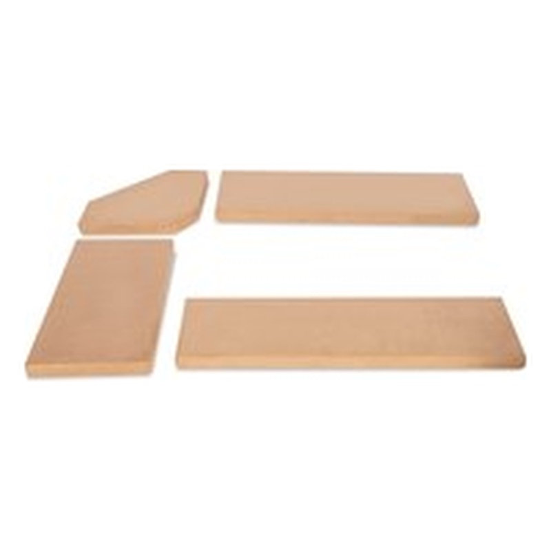 Riverbay Furniture 4-Piece Transitional Fabric Cushion Set in Beige