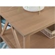 Riverbay Furniture Wooden Coffee Table in Rustic Driftwood