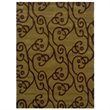 Riverbay Furniture 5' x 7' Hand Tufted Rug in Green