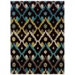 Riverbay Furniture 5' x 7' Hand Tufted Rug in Black and Teal