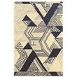 Riverbay Furniture 8' x 11' Hand Tufted Rug in Ivory and Navy
