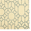 Riverbay Furniture 8' x 11' Hand Tufted Rug in Ivory and Turquoise