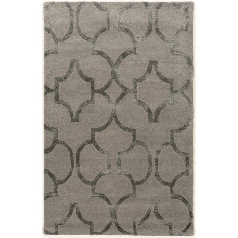 Riverbay Furniture 8' x 11' Hand Tufted Rug in Slate and Slate