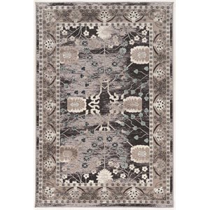 Riverbay Furniture 9' x 12' Power Loomed Rug in Gray
