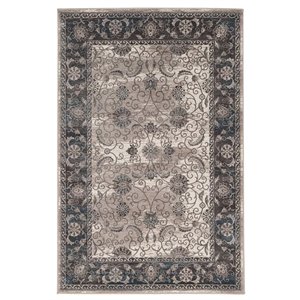 Riverbay Furniture 9' x 12' Power Loomed Rug in Ivory
