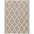 Riverbay Furniture 8' x 10' Geo Hand Tufted Rug in Gray and Cream