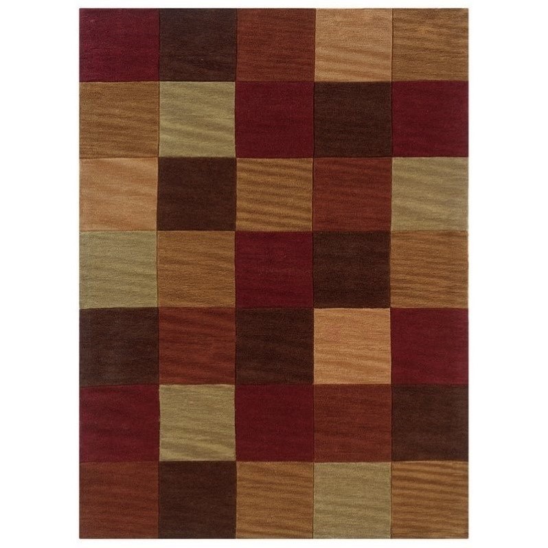 Riverbay Furniture 5' x 7' Hand Tufted Rug in Beige and Sage