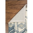 Riverbay Furniture 8' x 11' Hand Tufted Rug in Light Blue and Ivory