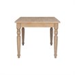 Riverbay Furniture Transitional Wood Dining Table in Light Natural Brown