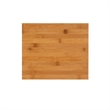 Riverbay Furniture Transitional Bamboo Cabinet with Door & 3 Shelves in Natural