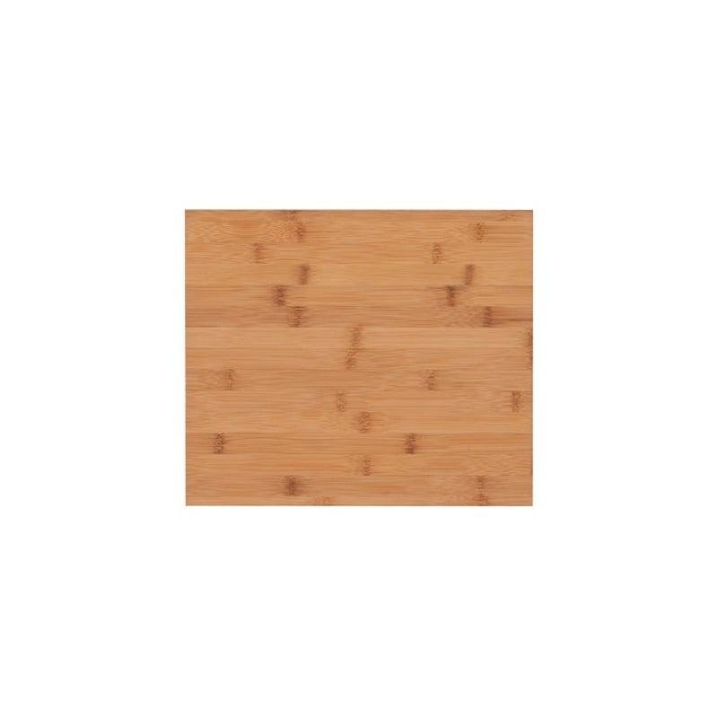Riverbay Furniture Transitional Bamboo Tower with 5 Spacious Shelves in Brown