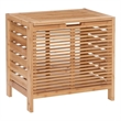Riverbay Furniture Bamboo Natural Brown Hamper Rectangular 21.75