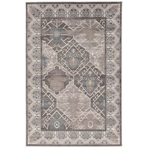 Riverbay Furniture 5' x 7'6&quot Rug in Gray and Charcoal