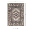 Riverbay Furniture 8' x 10' Rug in Gray and Blue
