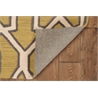 Riverbay Furniture 5' x 7' Hand Tufted Rug in Cream and Yellow