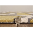 Riverbay Furniture 5' x 7' Hand Tufted Rug in Cream and Yellow