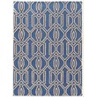Riverbay Furniture 5' x 7' Hand Tufted Rug in Cream and Blue